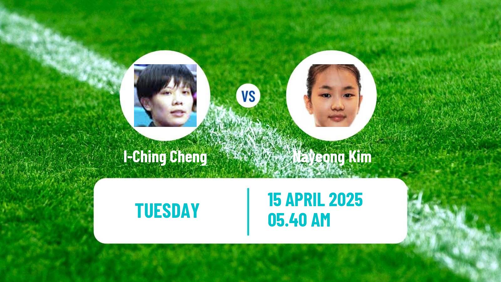 Table tennis World Cup Women I-Ching Cheng - Nayeong Kim