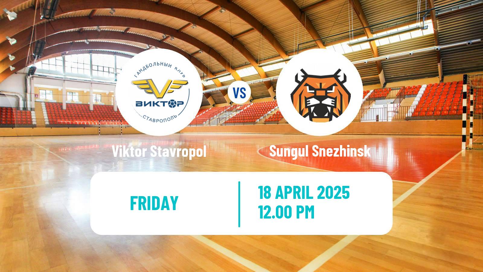Handball Russian Superleague Handball Viktor Stavropol - Sungul Snezhinsk