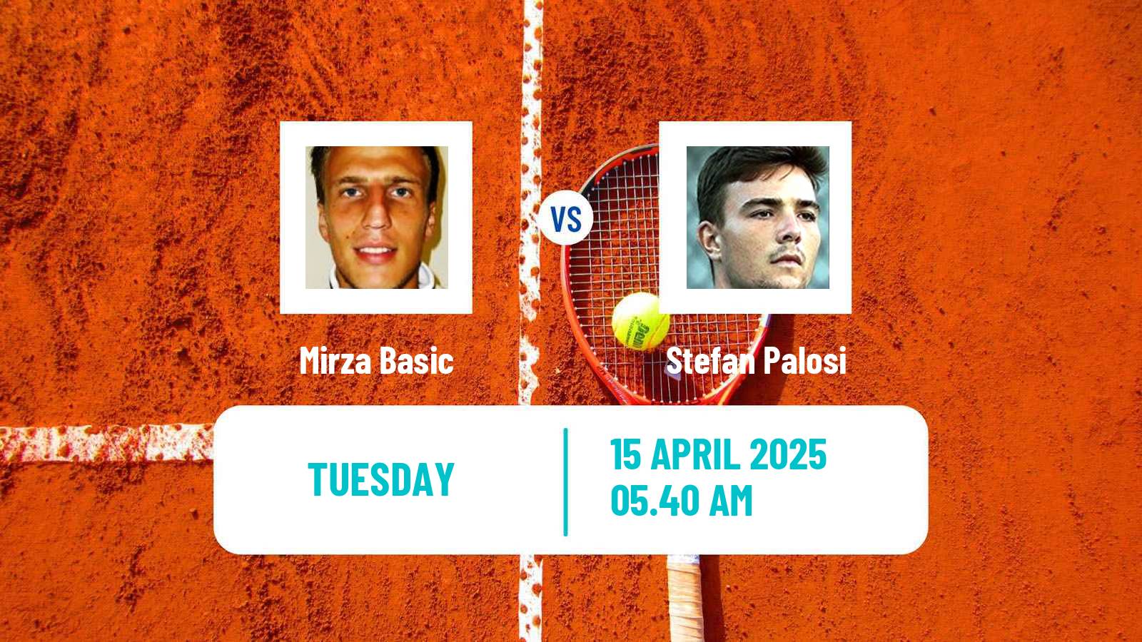 Tennis ITF M15 Dubrovnik Men Mirza Basic - Stefan Palosi