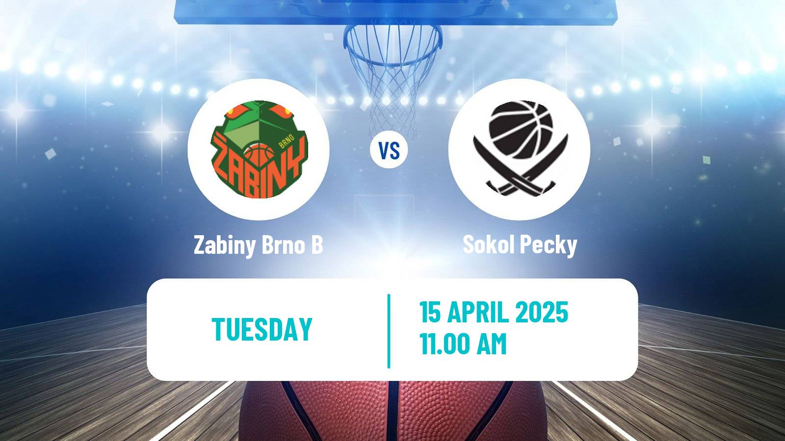 Basketball Czech 1 Liga Basketball Women Zabiny Brno B - Sokol Pecky