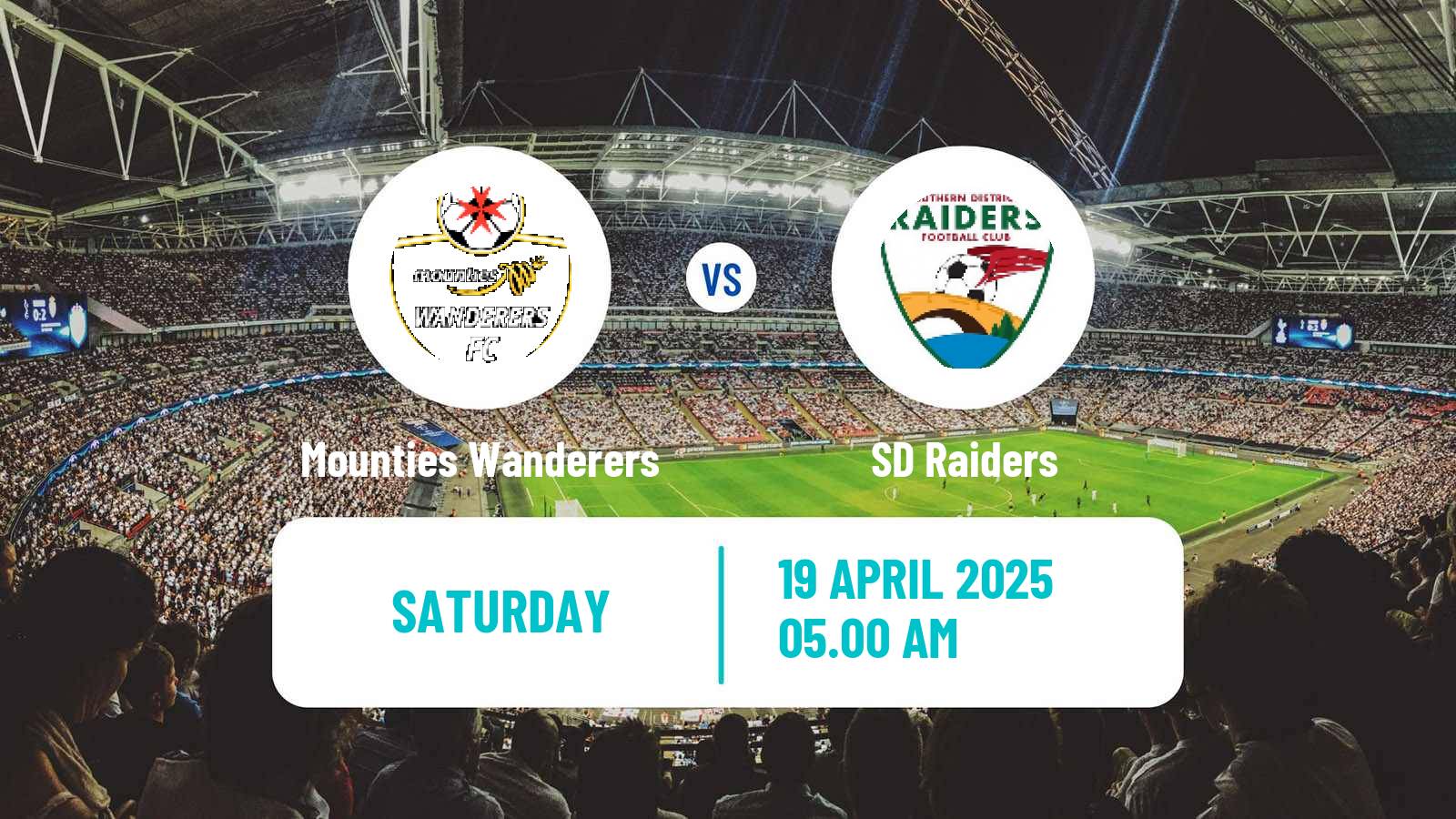 Football Australian NSW League One Mounties Wanderers - SD Raiders