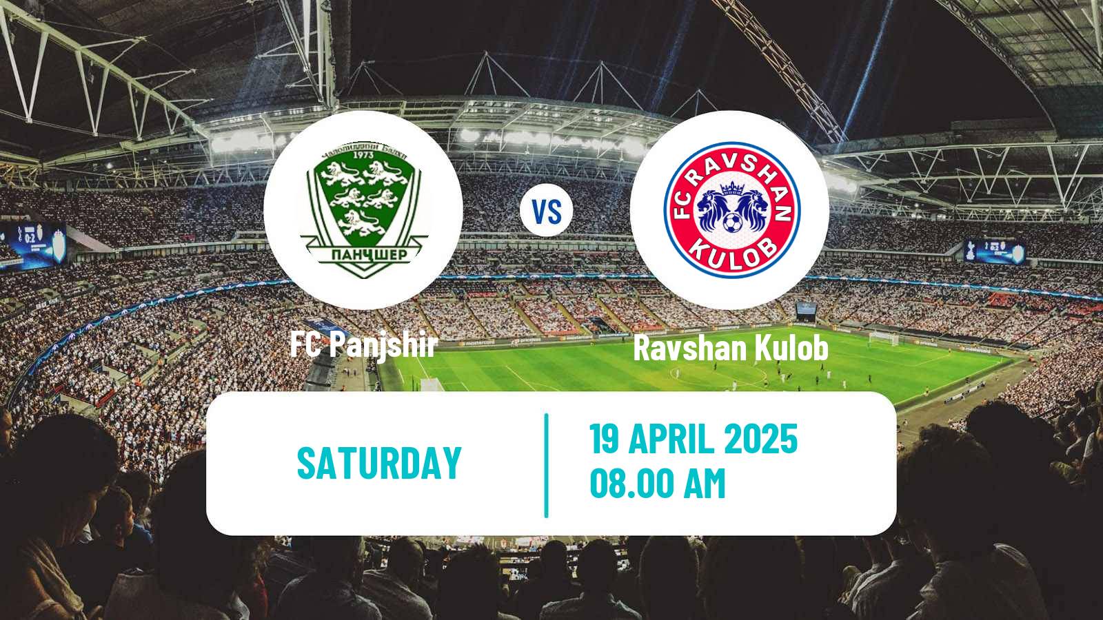 Soccer Tajik League Panjshir - Ravshan Kulob