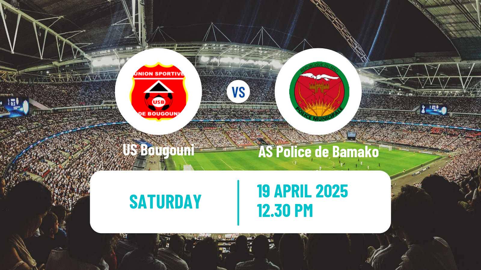 Soccer Malian Première Division Bougouni - AS Police de Bamako