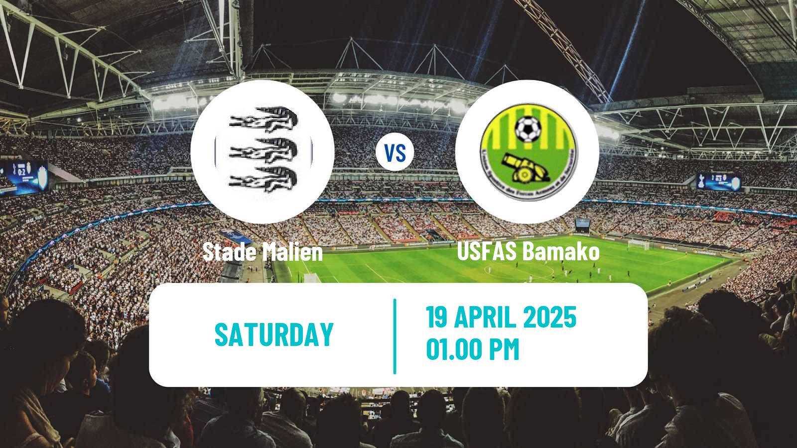 Soccer Malian Première Division Stade Malien - USFAS Bamako