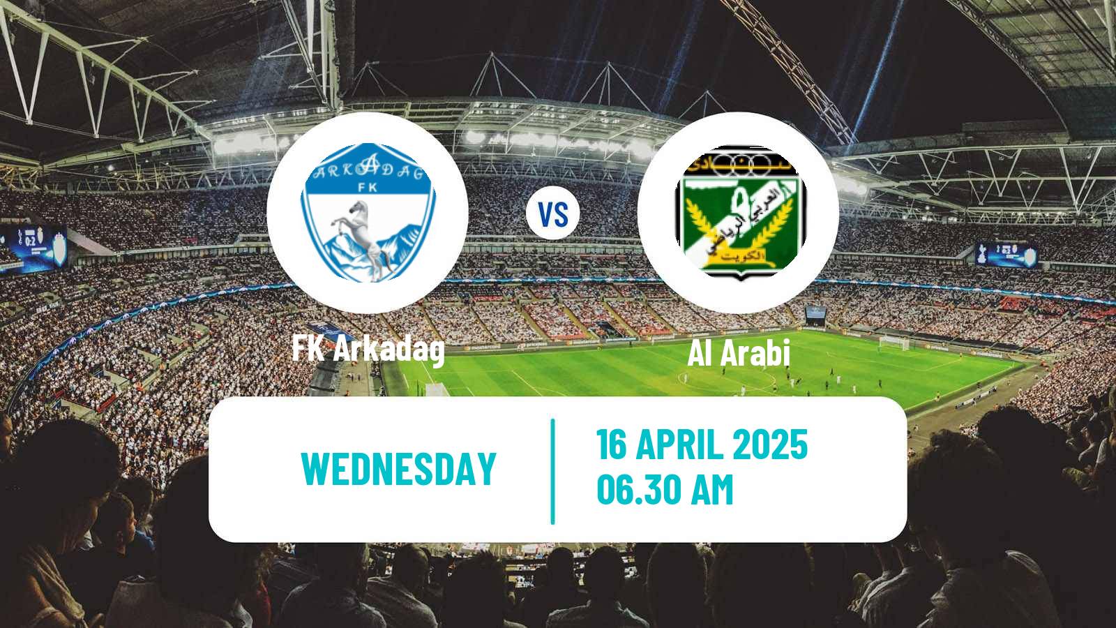 Soccer AFC Challenge League Arkadag - Al Arabi