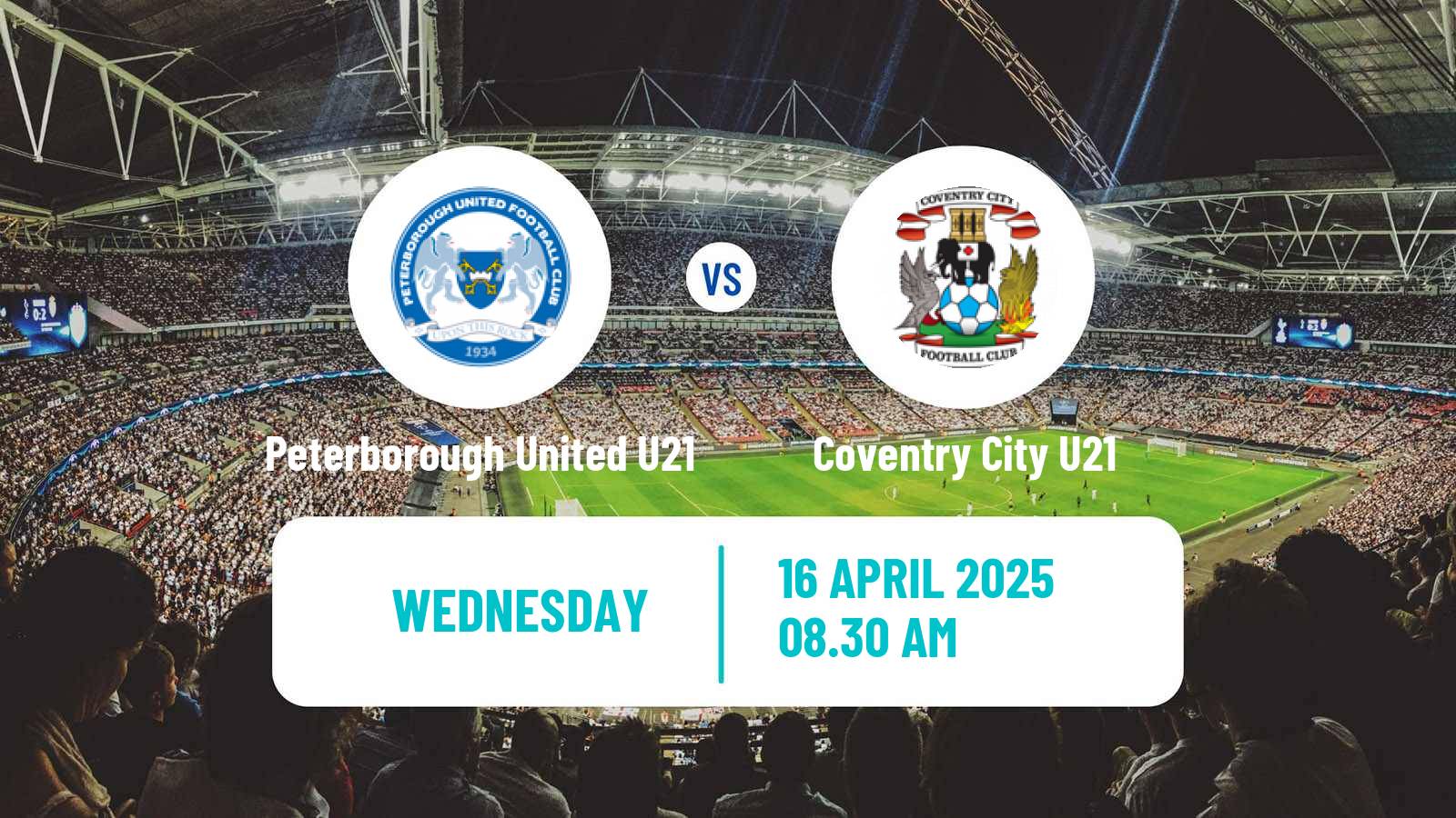 Soccer English Professional Development League Peterborough United U21 - Coventry City U21