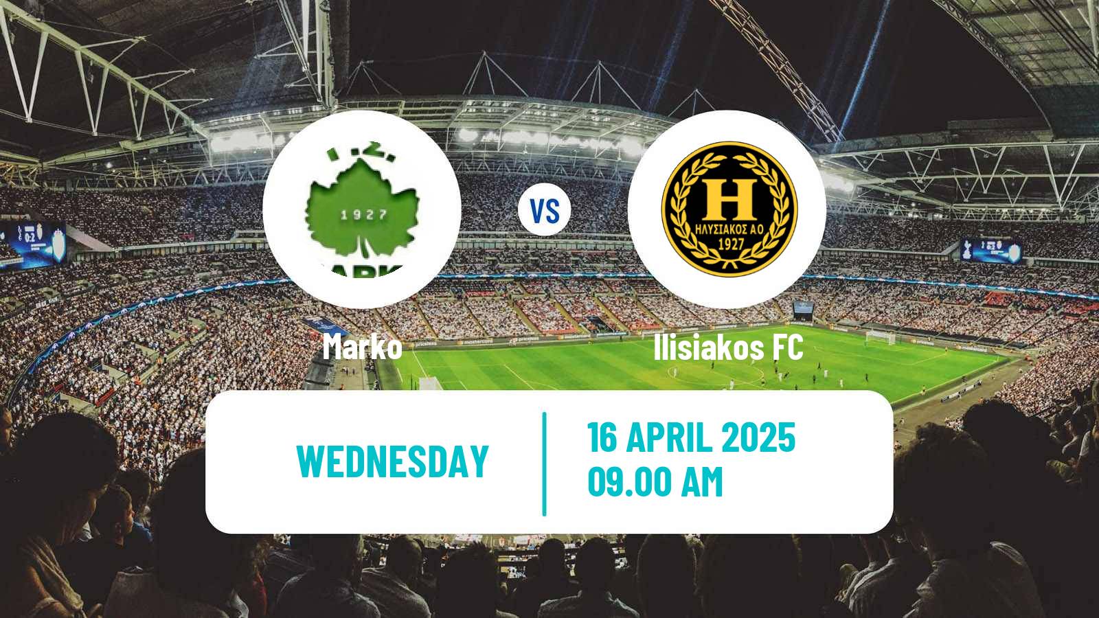 Soccer Greek Gamma Ethniki - Group 4 Marko - Ilisiakos