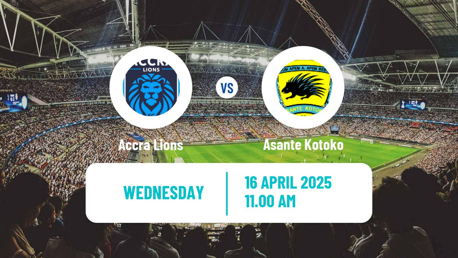 Soccer Ghanaian Premier League Accra Lions - Asante Kotoko