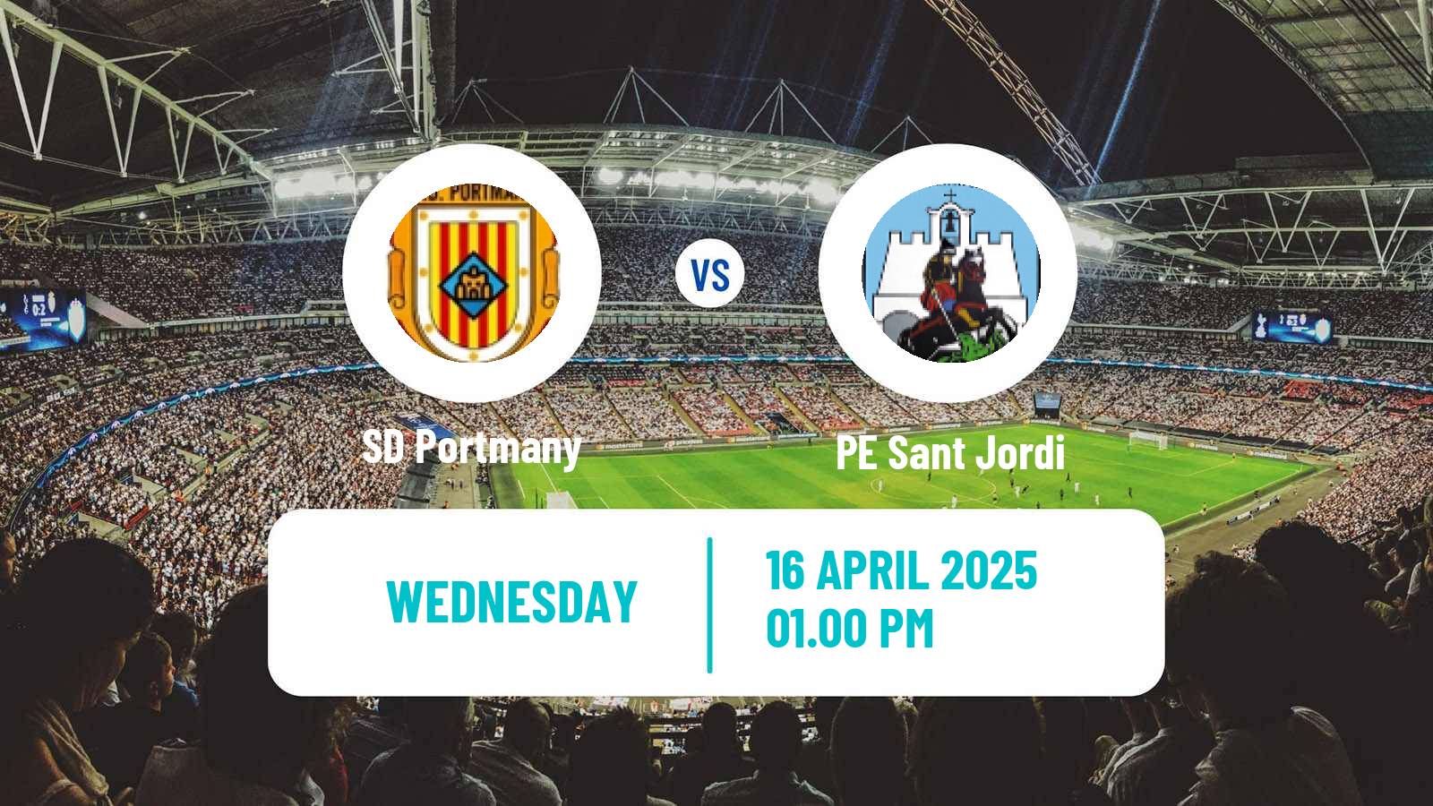 Soccer Spanish Tercera RFEF - Group 11 Portmany - PE Sant Jordi