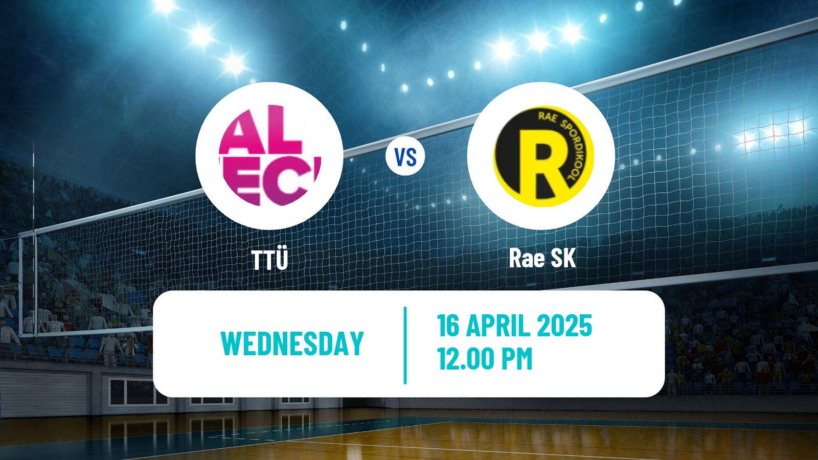 Volleyball Estonian Meeste Liiga Volleyball Women TTÜ - Rae