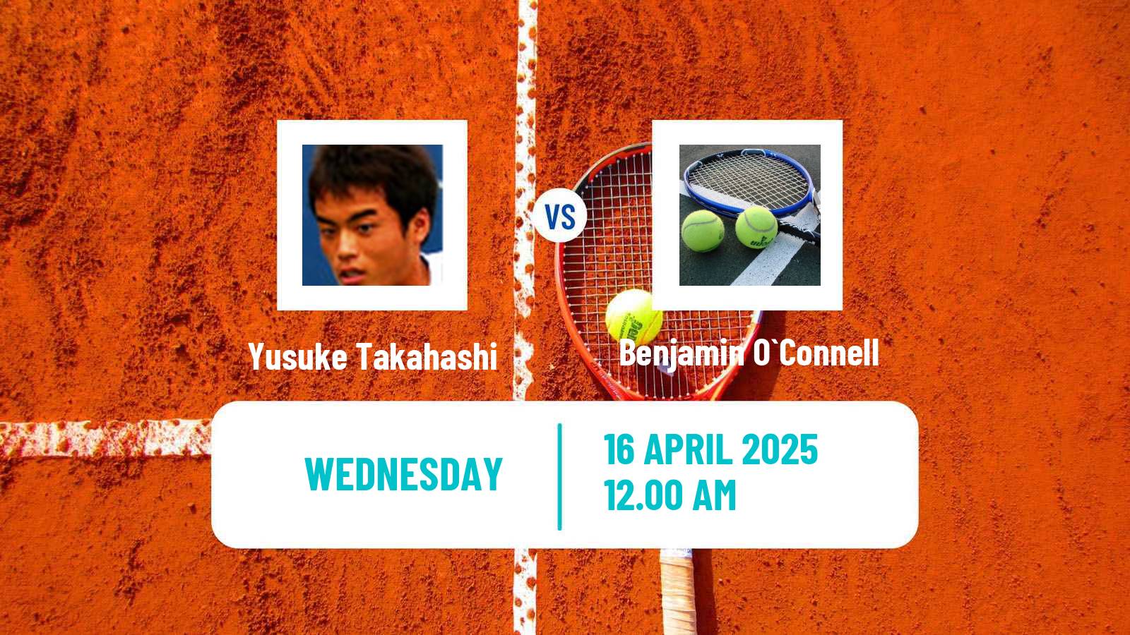 Tennis ITF M15 Osaka Men Yusuke Takahashi - Benjamin O`Connell