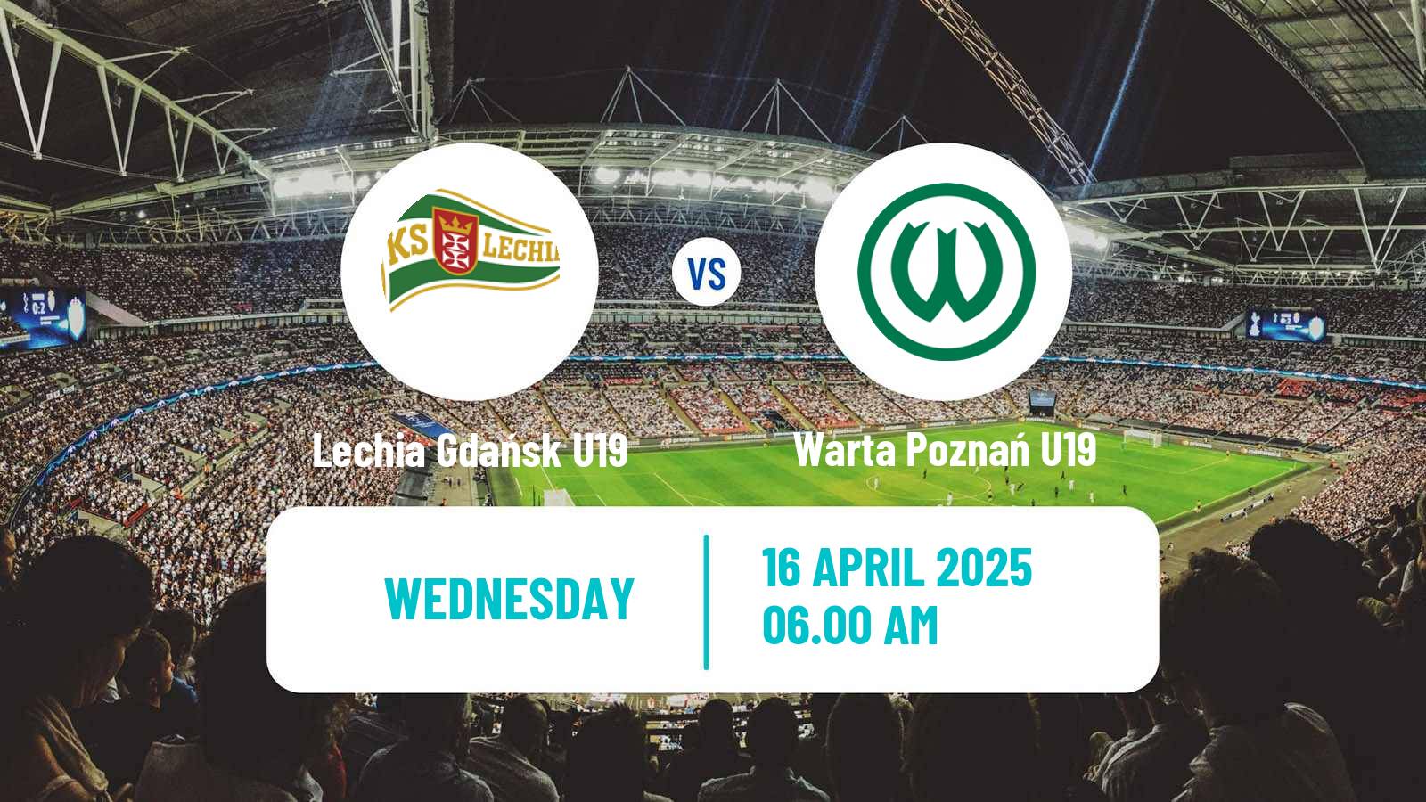 Soccer Polish Central Youth League Lechia Gdańsk U19 - Warta Poznań U19