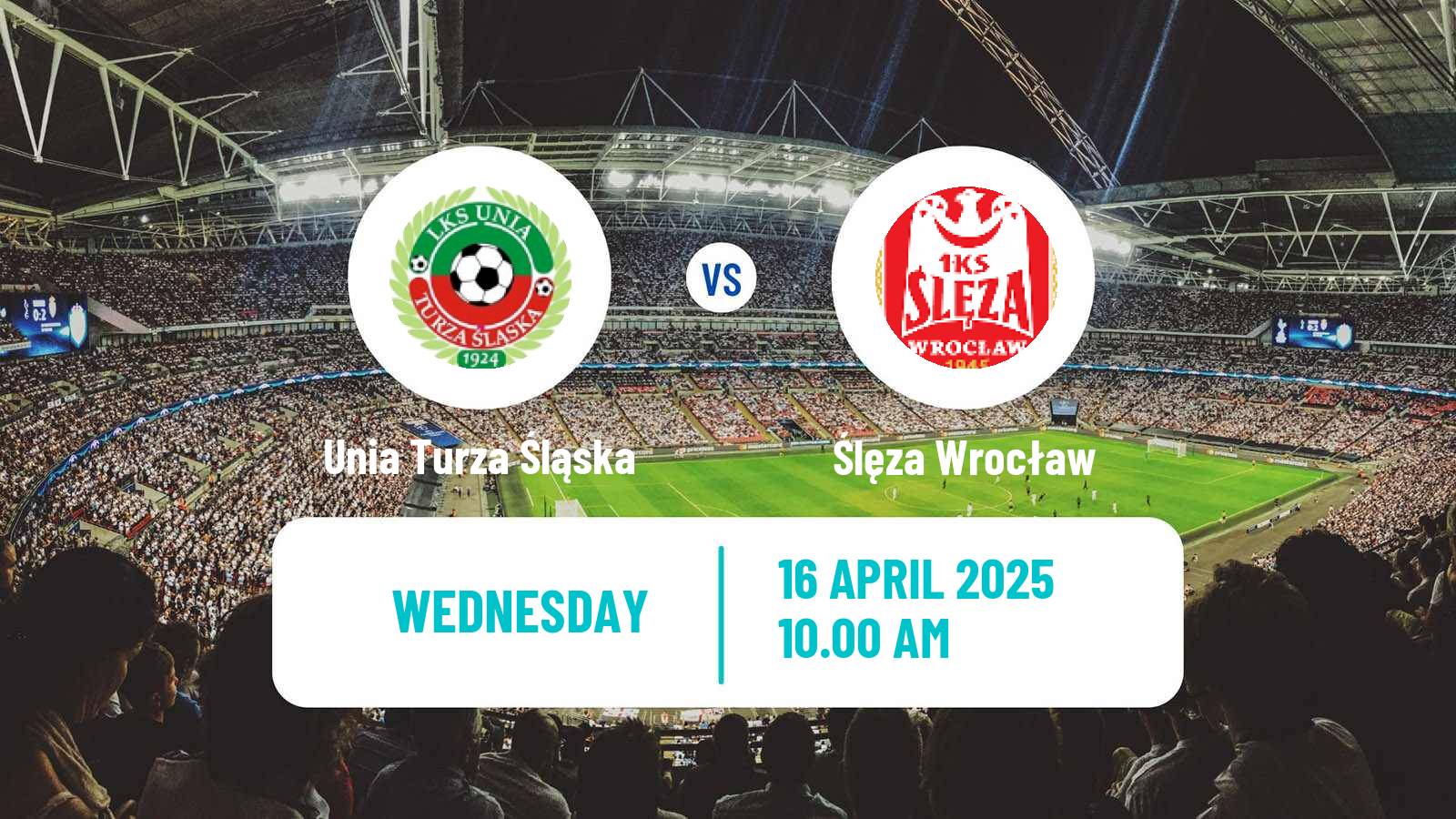 Soccer Polish Division 3 - Group III Unia Turza Śląska - Ślęza Wrocław