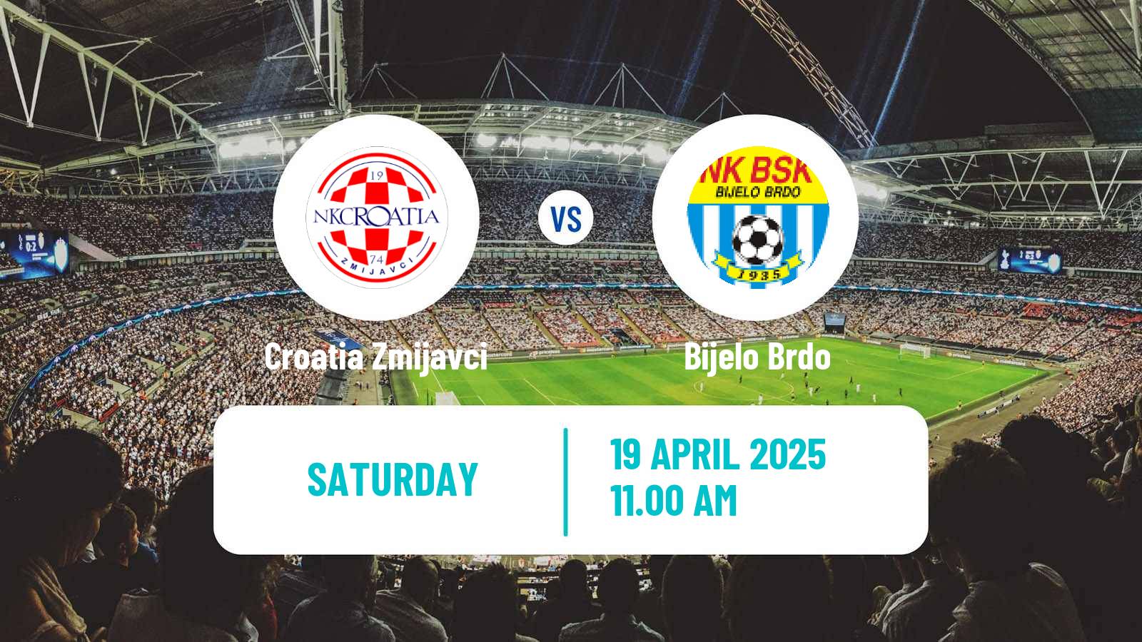 Soccer Croatian Prva NL Croatia Zmijavci - Bijelo Brdo