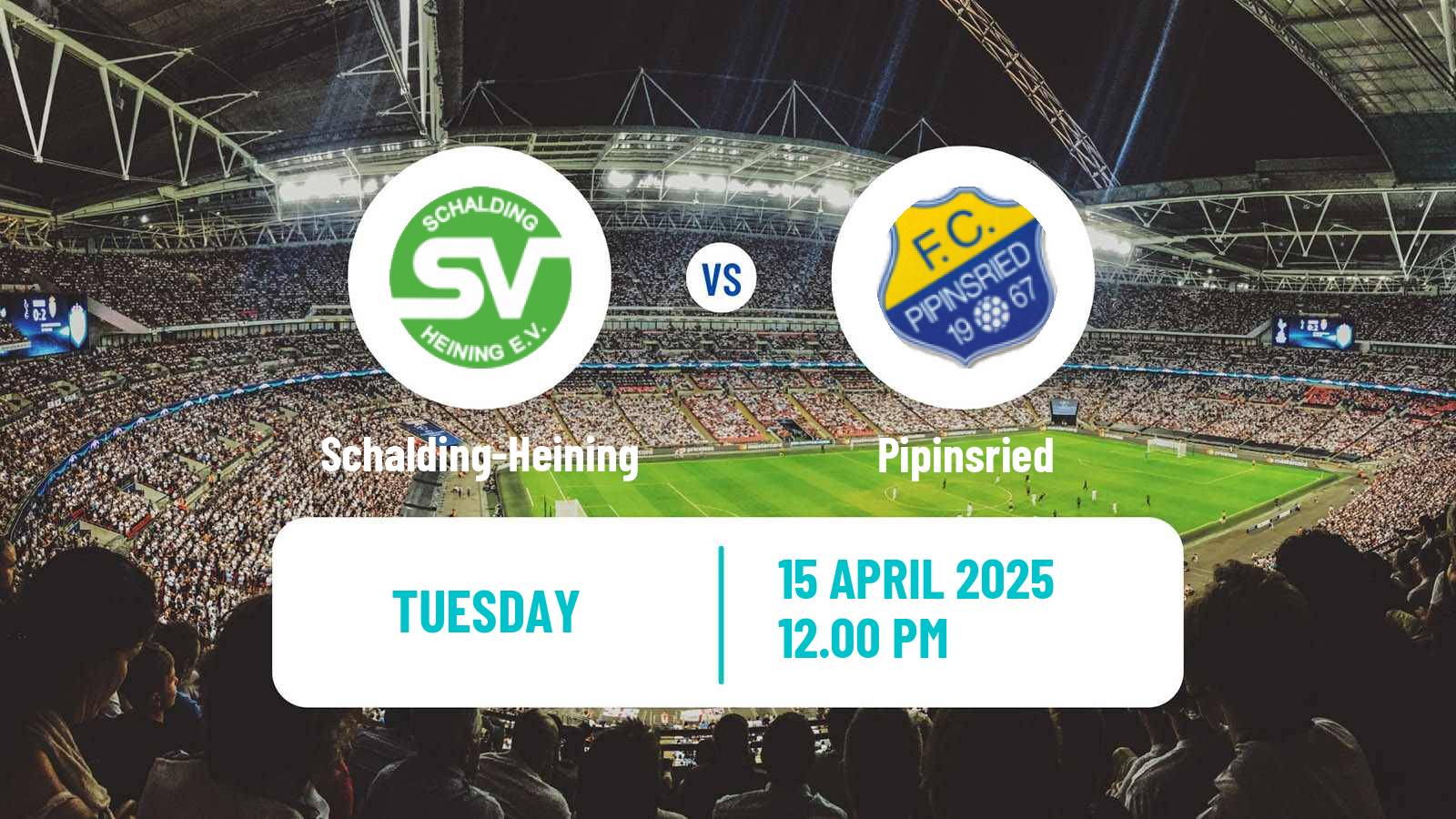Soccer German Oberliga Bayern Süd Schalding-Heining - Pipinsried