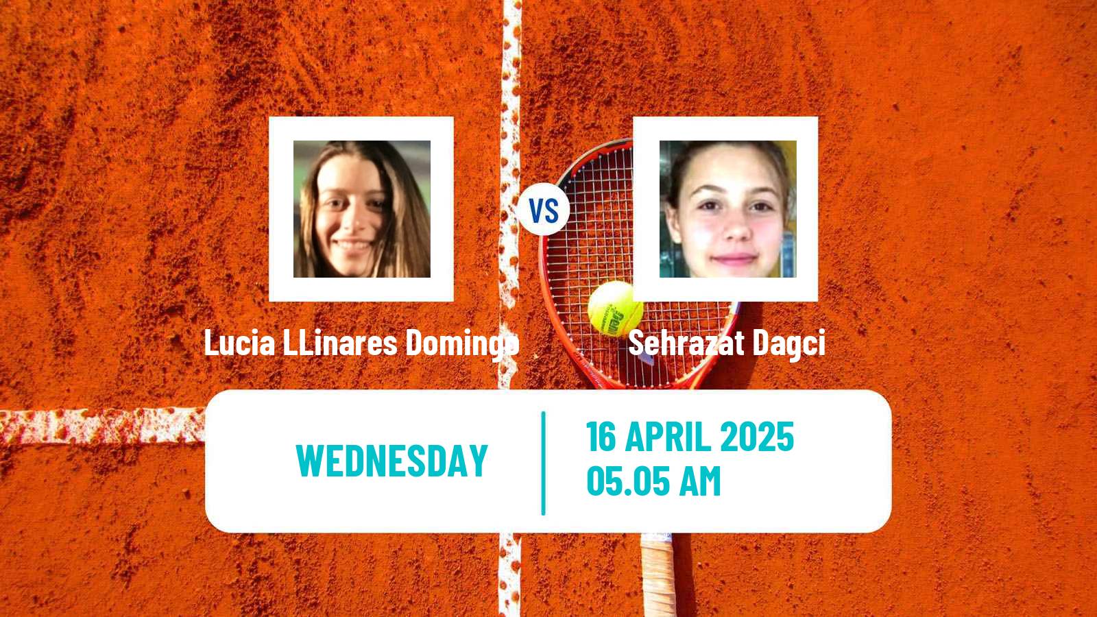 Tennis ITF W15 Antalya 11 Women Lucia LLinares Domingo - Sehrazat Dagci