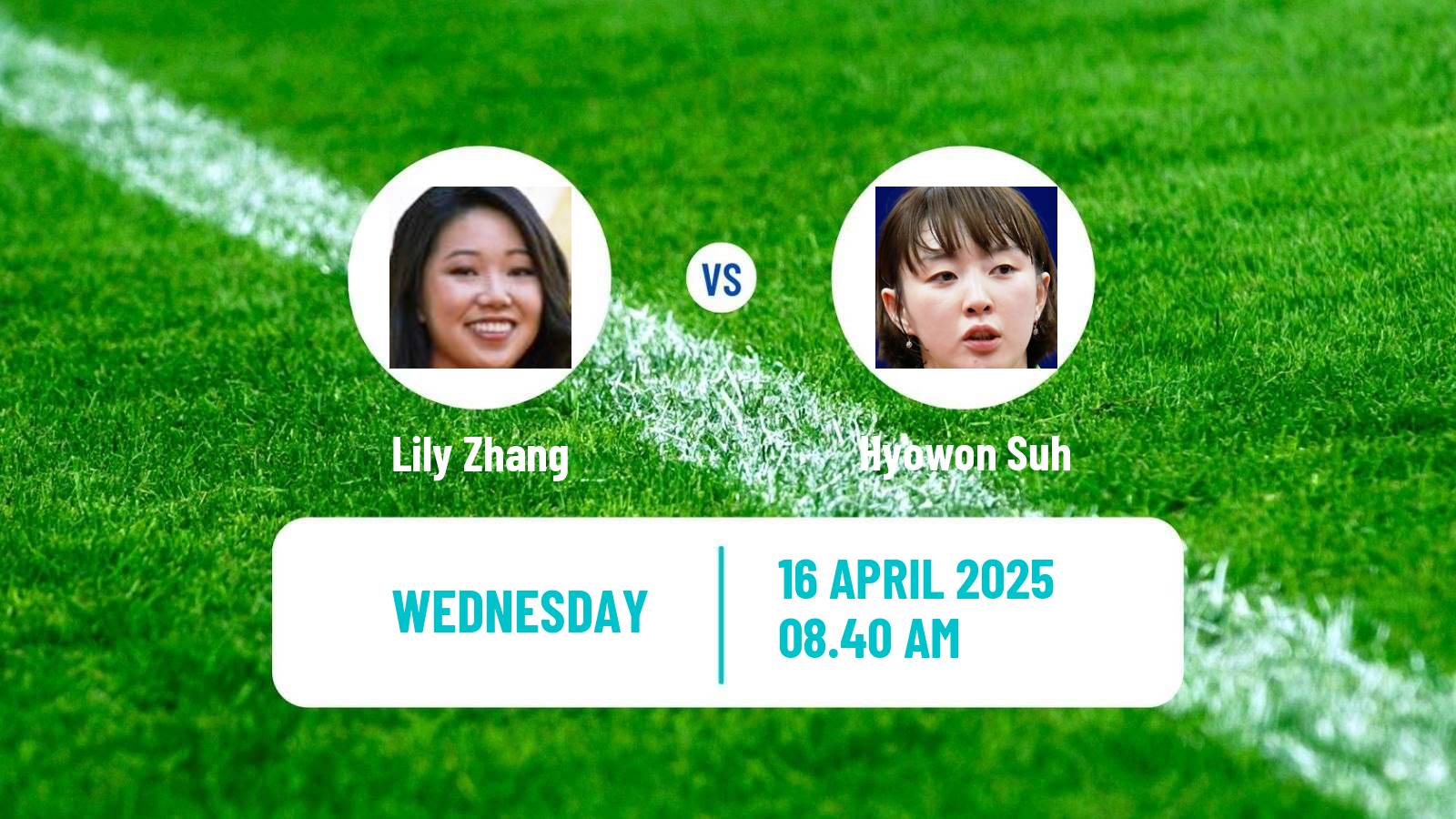 Table tennis World Cup Women Lily Zhang - Hyowon Suh