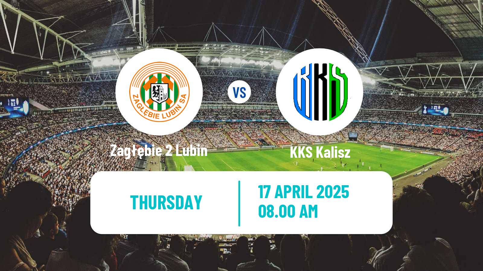 Soccer Polish Division 2 Zagłębie 2 Lubin - KKS Kalisz