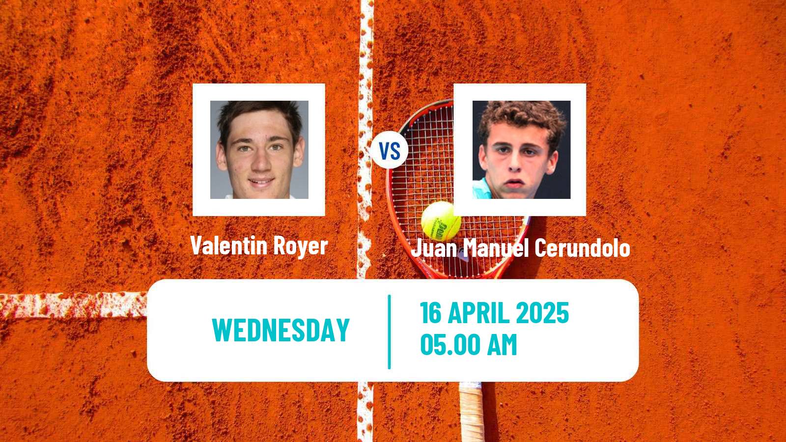 Tennis Oeiras 3 Challenger Men Valentin Royer - Juan Manuel Cerundolo