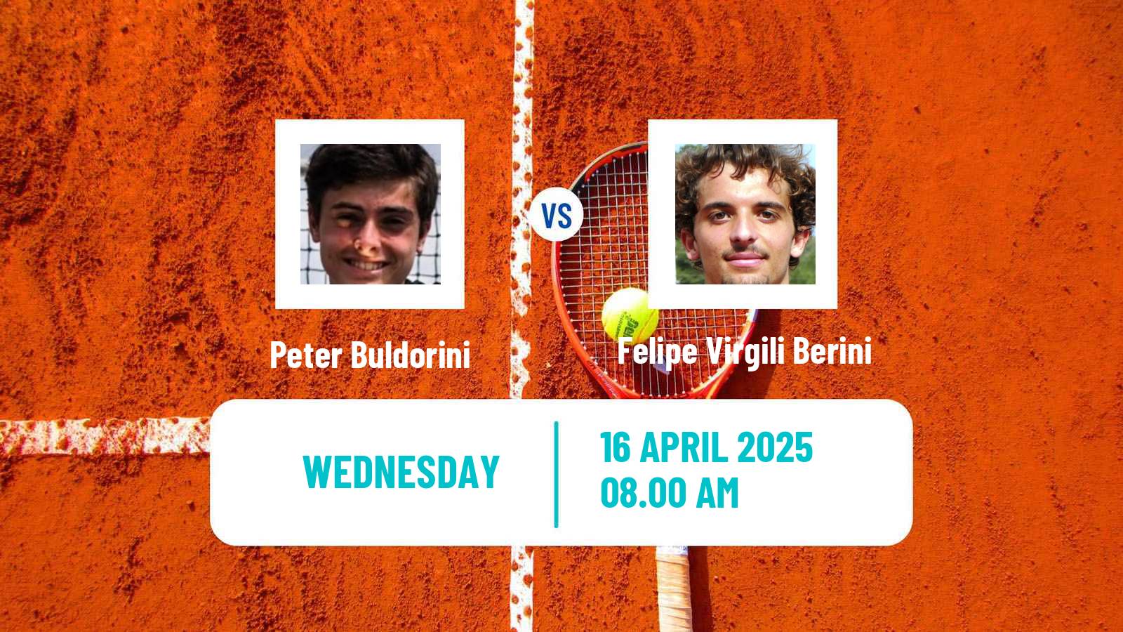 Tennis ITF M15 Monastir 15 Men Peter Buldorini - Felipe Virgili Berini