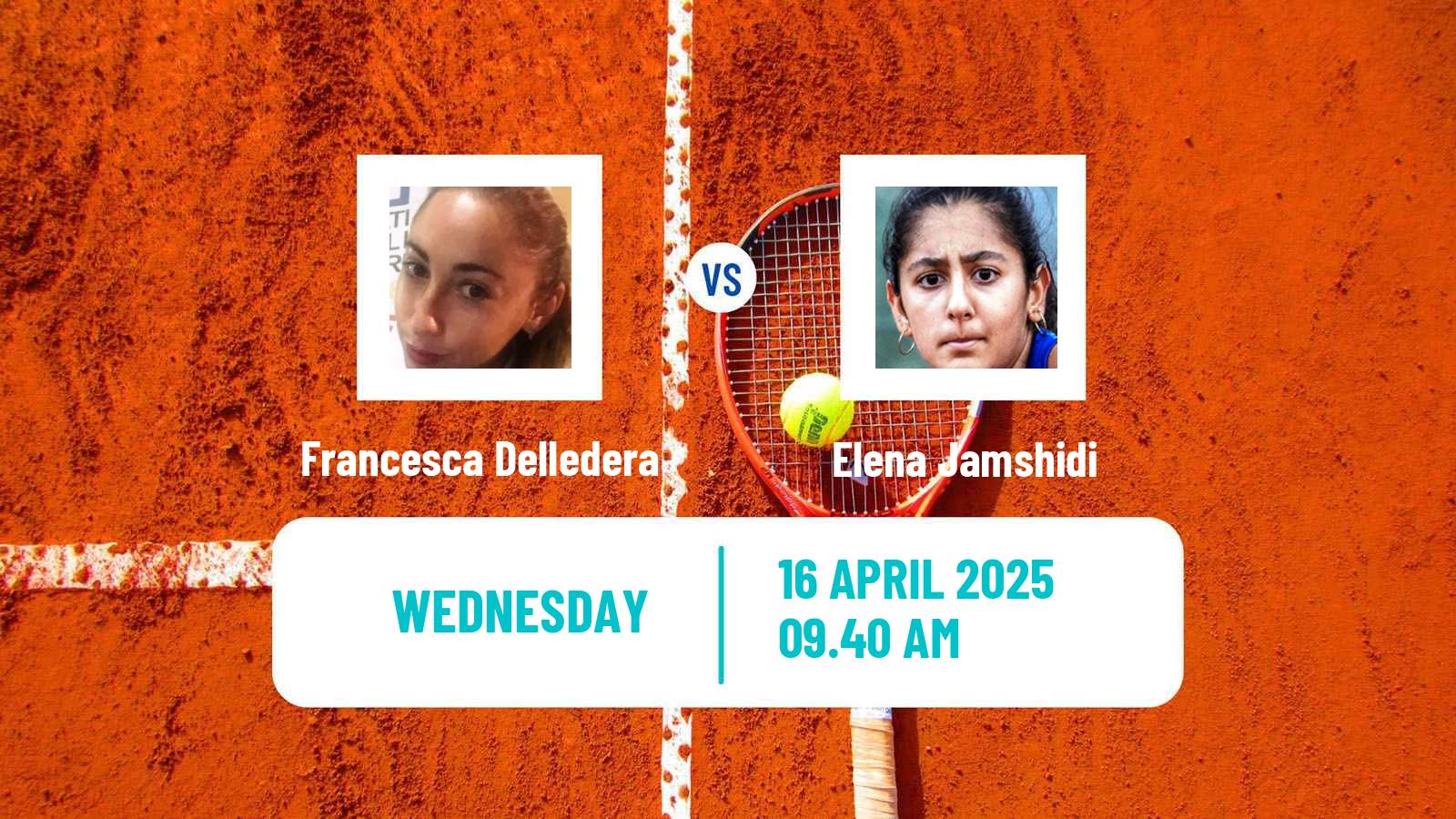 Tennis ITF W15 Monastir 15 Women Francesca Delledera - Elena Jamshidi