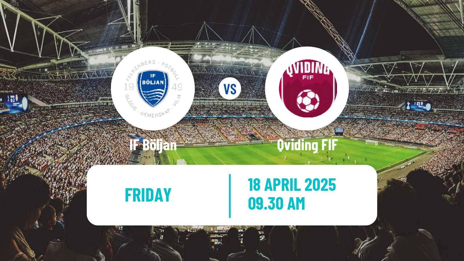 Soccer Swedish Division 2 - Västra Götaland Böljan - Qviding