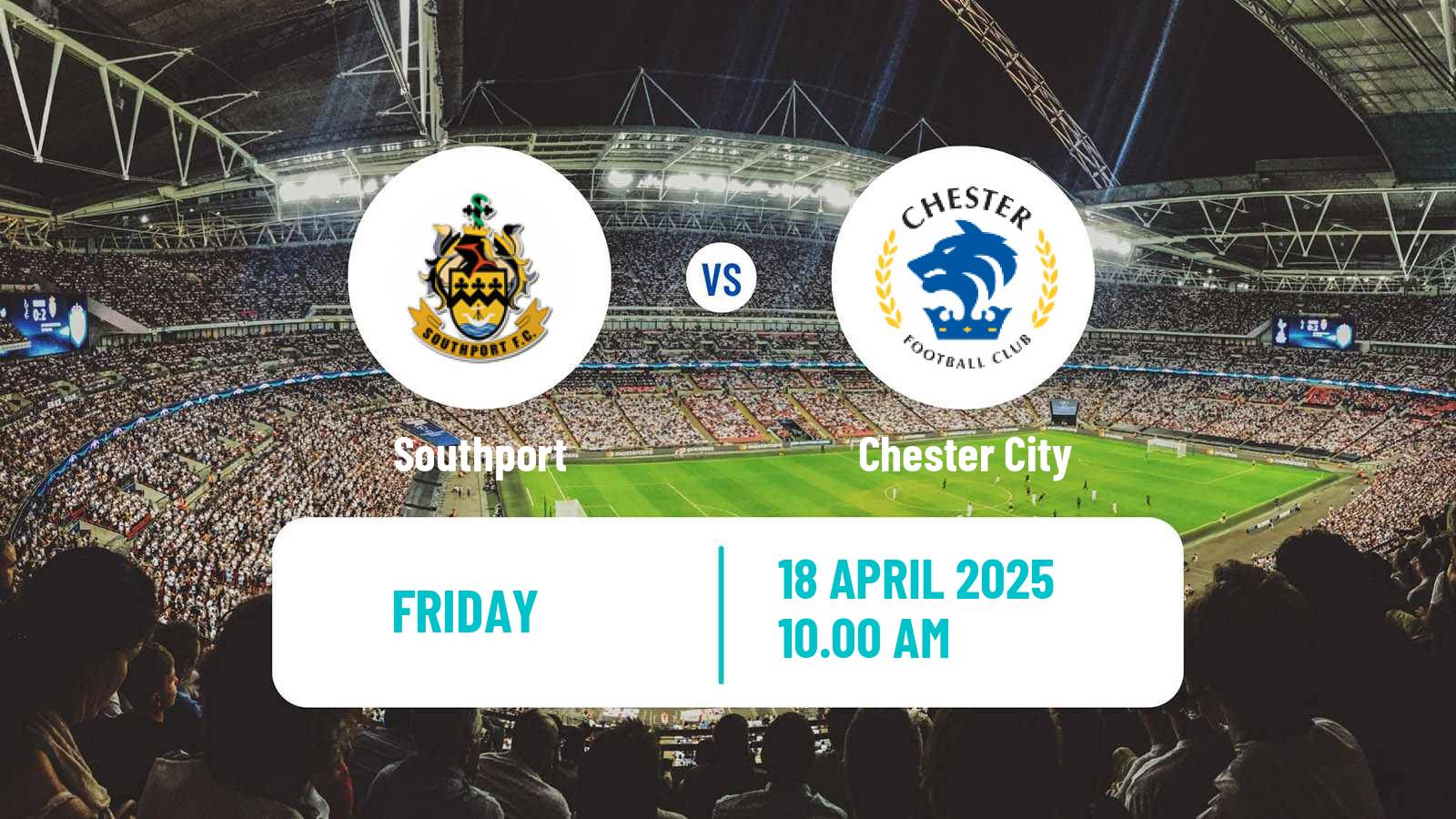 Soccer English National League North Southport - Chester