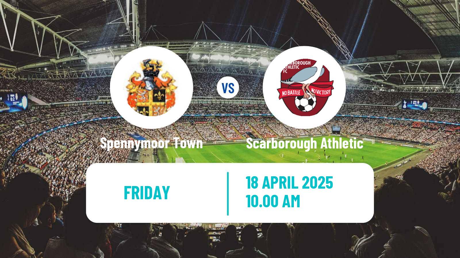 Soccer English National League North Spennymoor Town - Scarborough Athletic