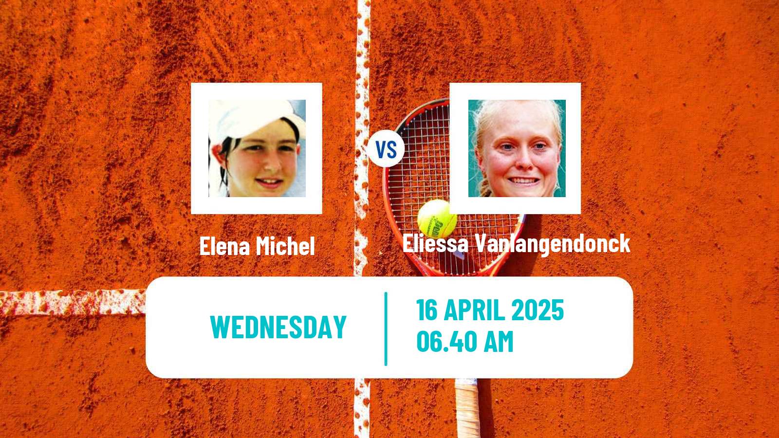 Tennis ITF W15 Monastir 15 Women Elena Michel - Eliessa Vanlangendonck