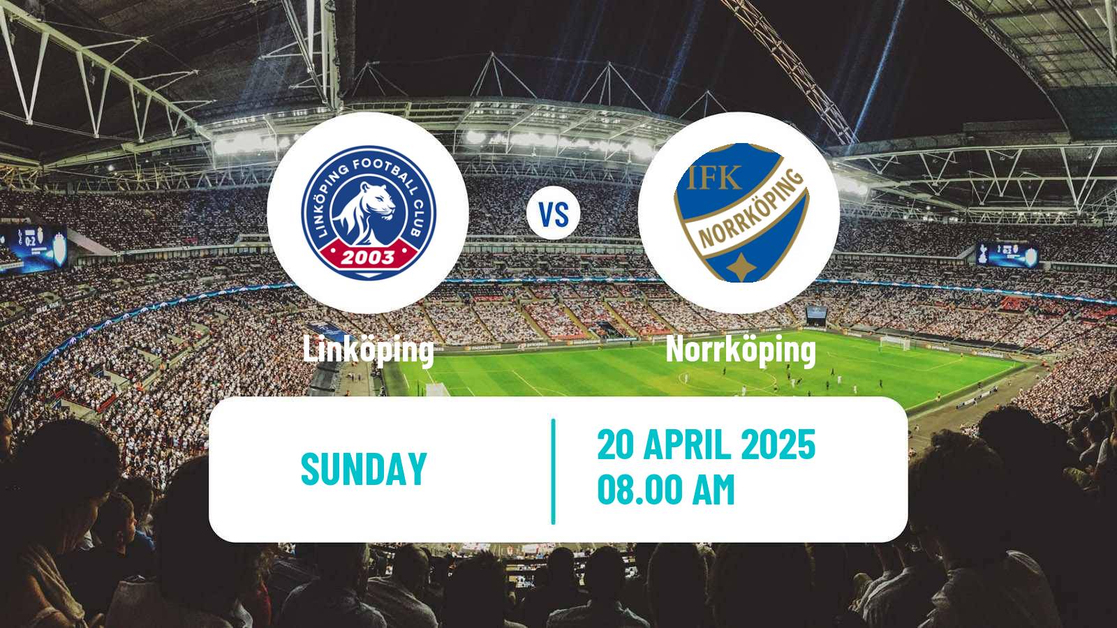 Soccer Swedish Allsvenskan Women Linköping - Norrköping