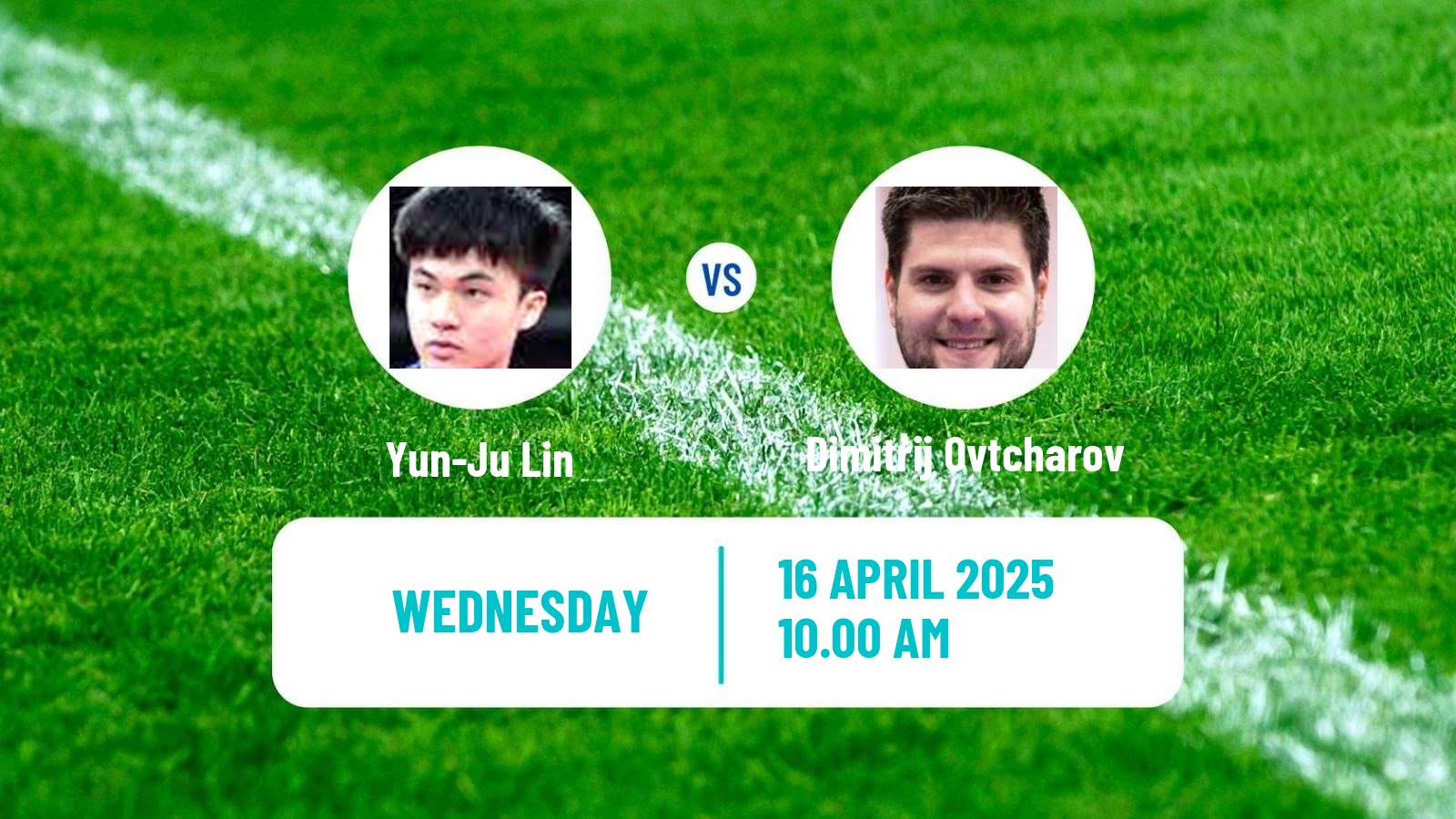 Table tennis World Cup Men Yun-Ju Lin - Dimitrij Ovtcharov