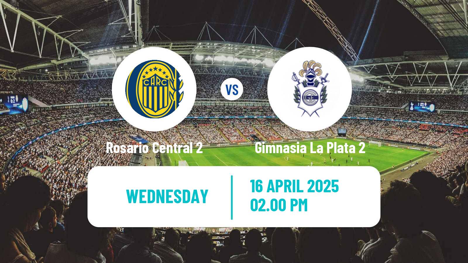 Soccer Argentinian Reserve League Rosario Central 2 - Gimnasia La Plata 2
