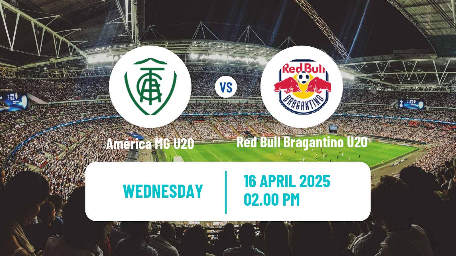 Soccer Brasileiro U20 América MG U20 - Red Bull Bragantino U20