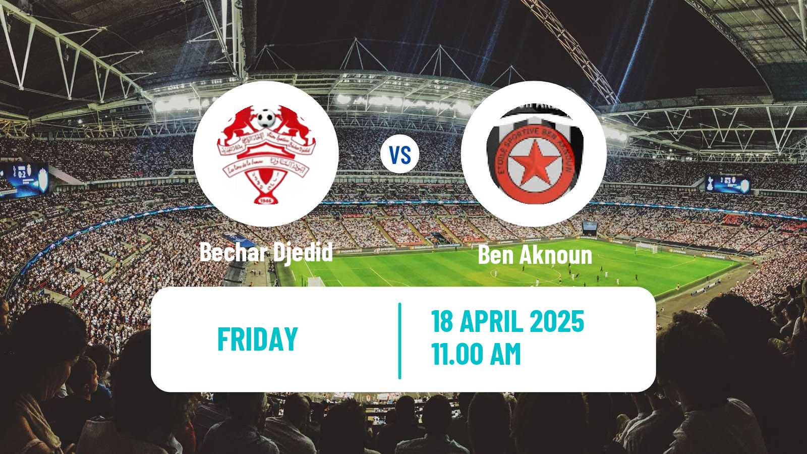 Soccer Algerian Ligue 2 Bechar Djedid - Ben Aknoun