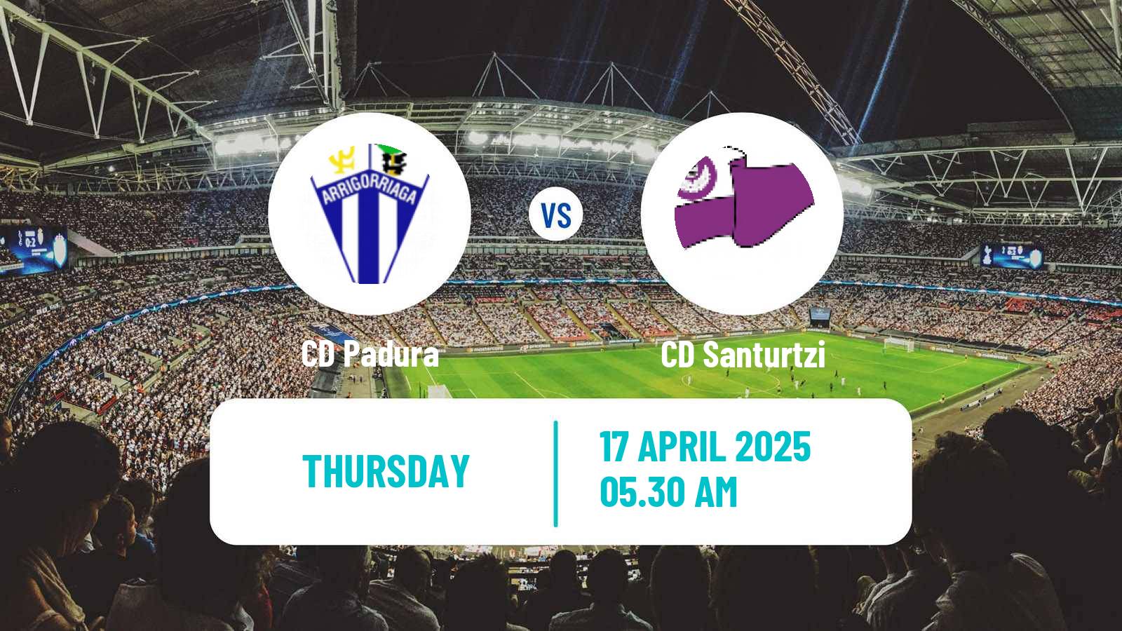 Soccer Spanish Tercera RFEF - Group 4 Padura - Santurtzi