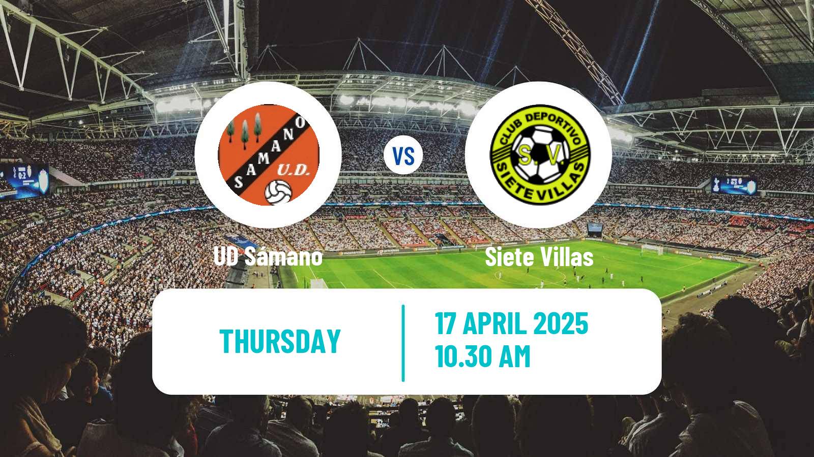 Soccer Spanish Tercera RFEF - Group 3 Sámano - Siete Villas