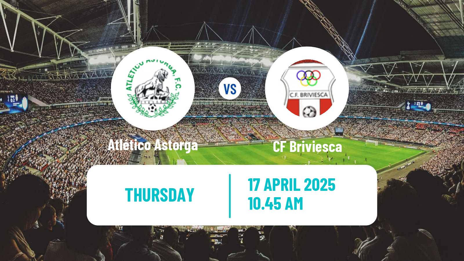 Soccer Spanish Tercera RFEF - Group 8 Atlético Astorga - Briviesca
