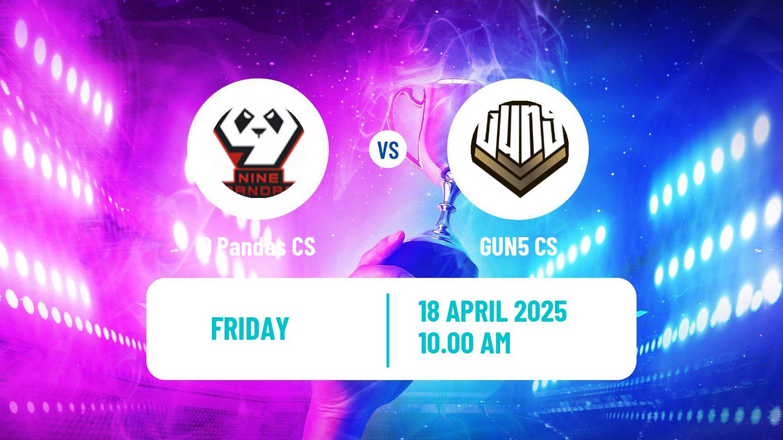 Esports Counter Strike Yalla Compass 9 Pandas - GUN5