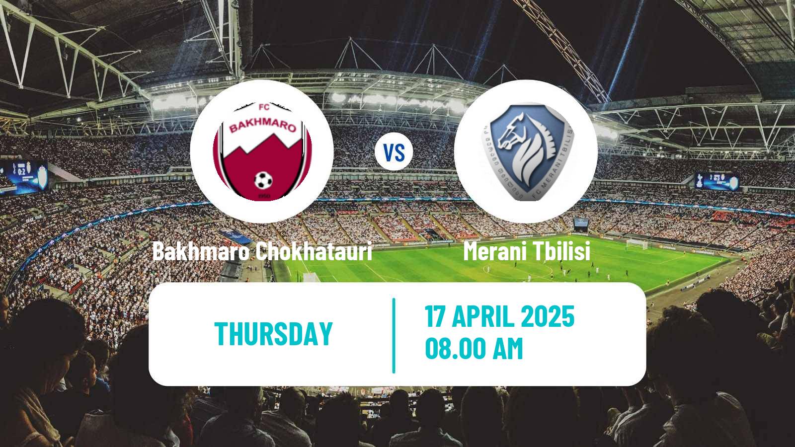 Soccer Georgian Liga 3 Bakhmaro Chokhatauri - Merani Tbilisi