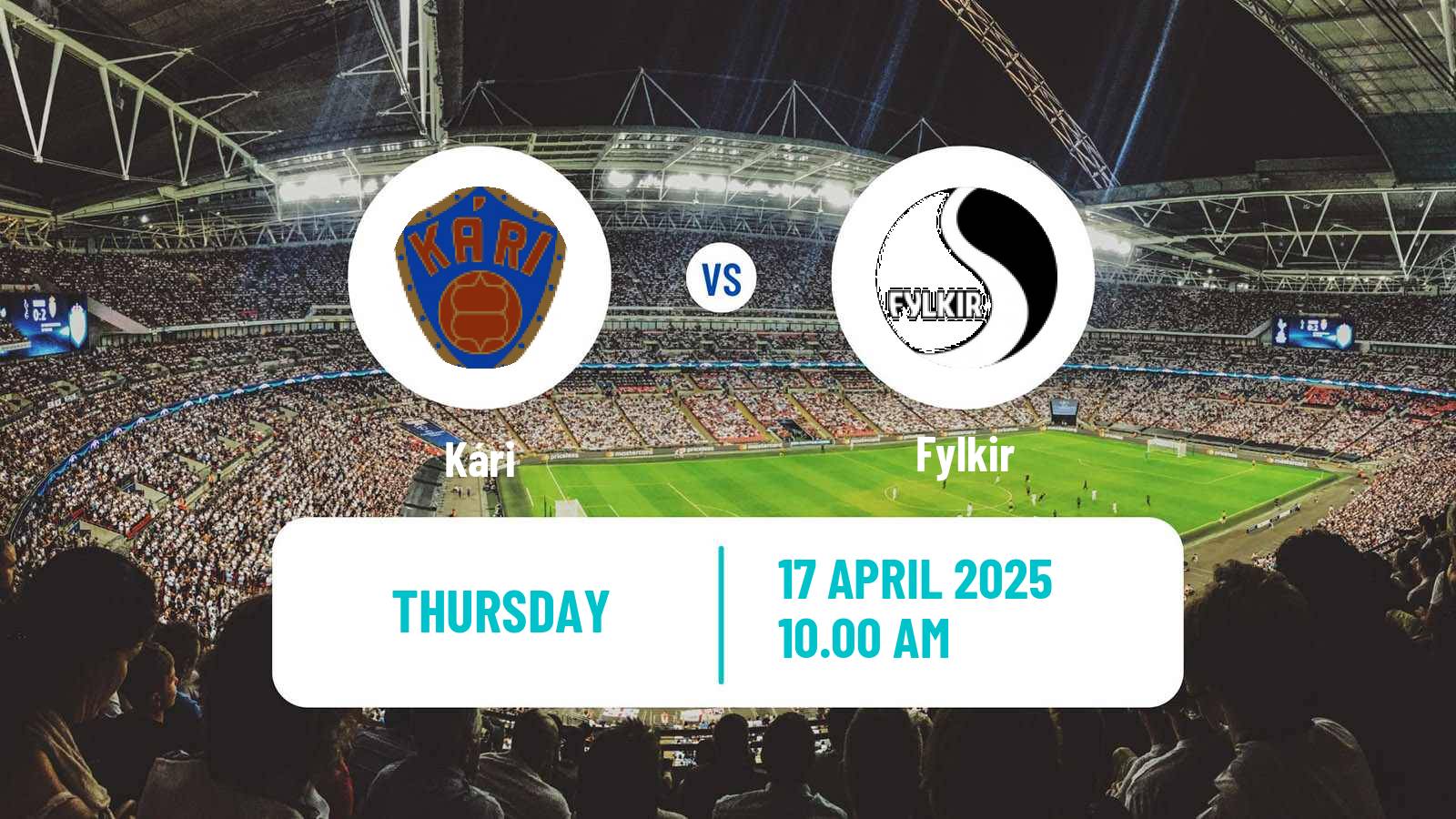 Soccer Icelandic Cup Kári - Fylkir