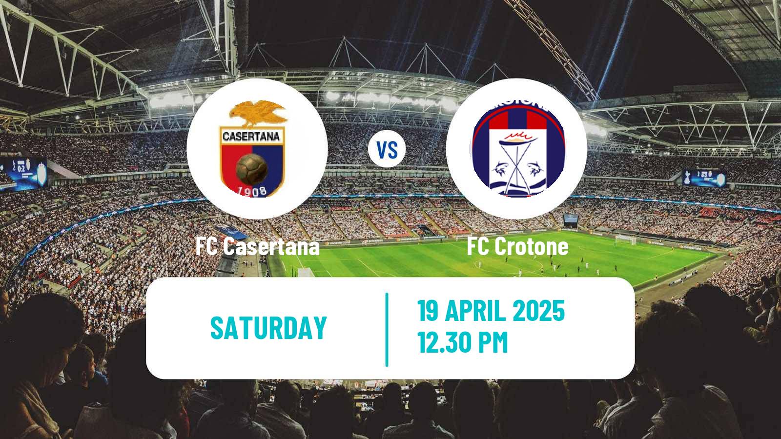 Soccer Italian Serie C Group C Casertana - Crotone