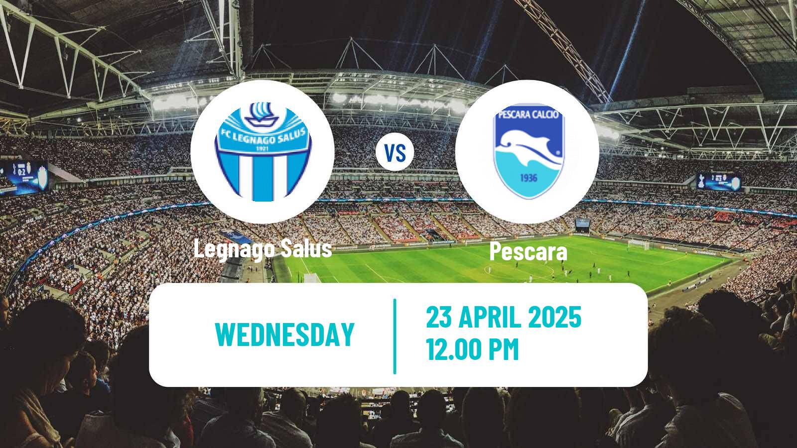 Soccer Italian Serie C Group B Legnago Salus - Pescara