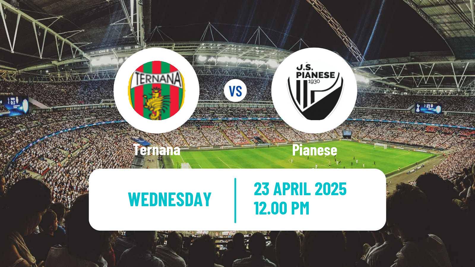Soccer Italian Serie C Group B Ternana - Pianese
