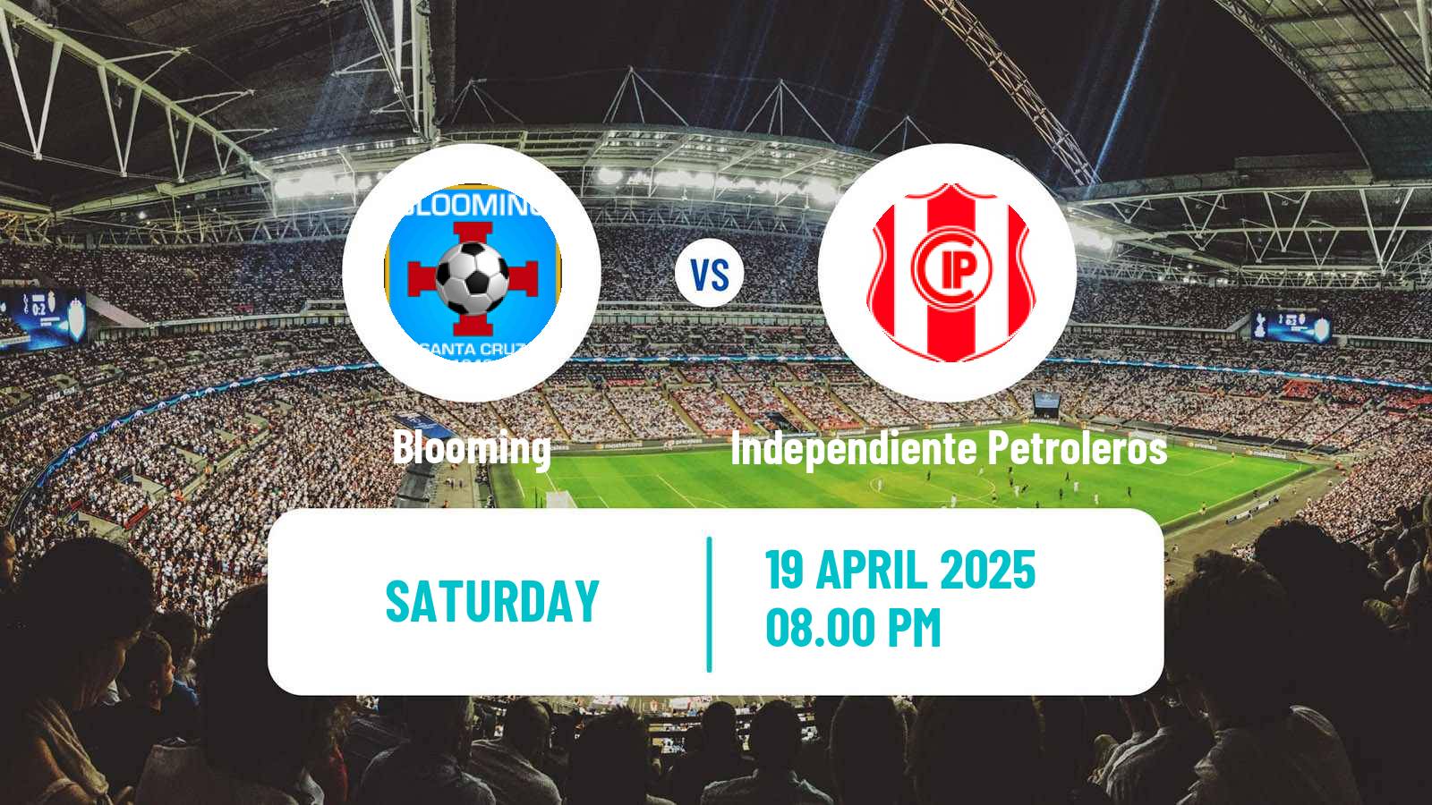 Soccer Bolivian Division Profesional Blooming - Independiente Petroleros