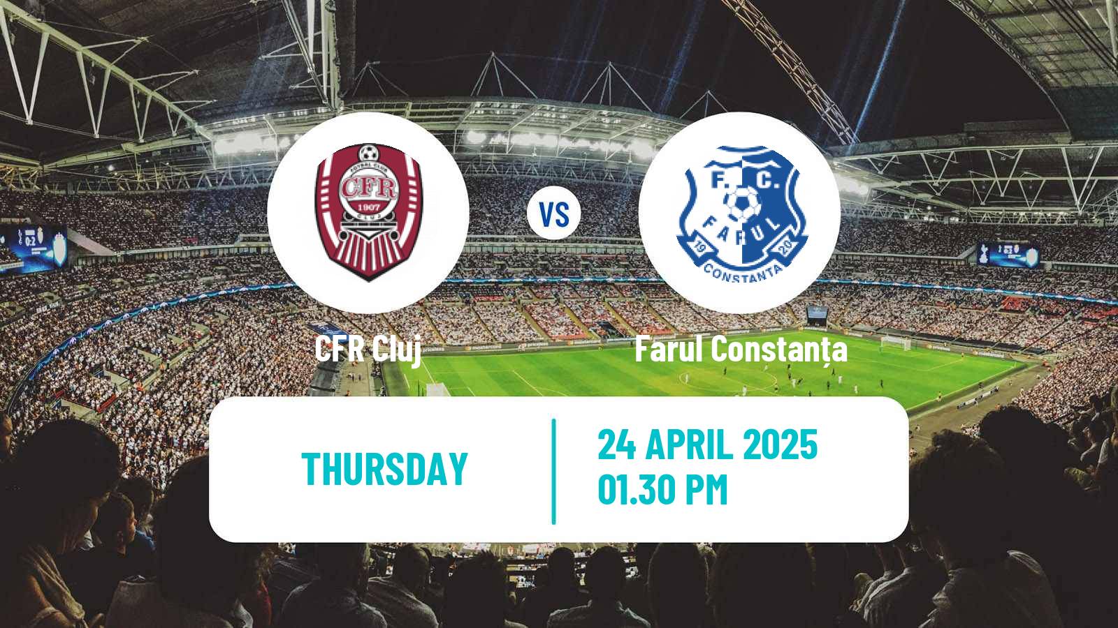 Soccer Romanian Cup CFR Cluj - Farul Constanța