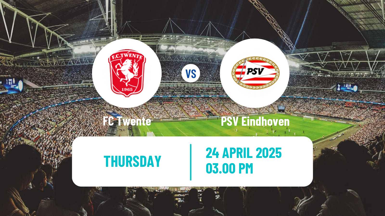 Soccer Dutch Eredivisie Twente - PSV Eindhoven