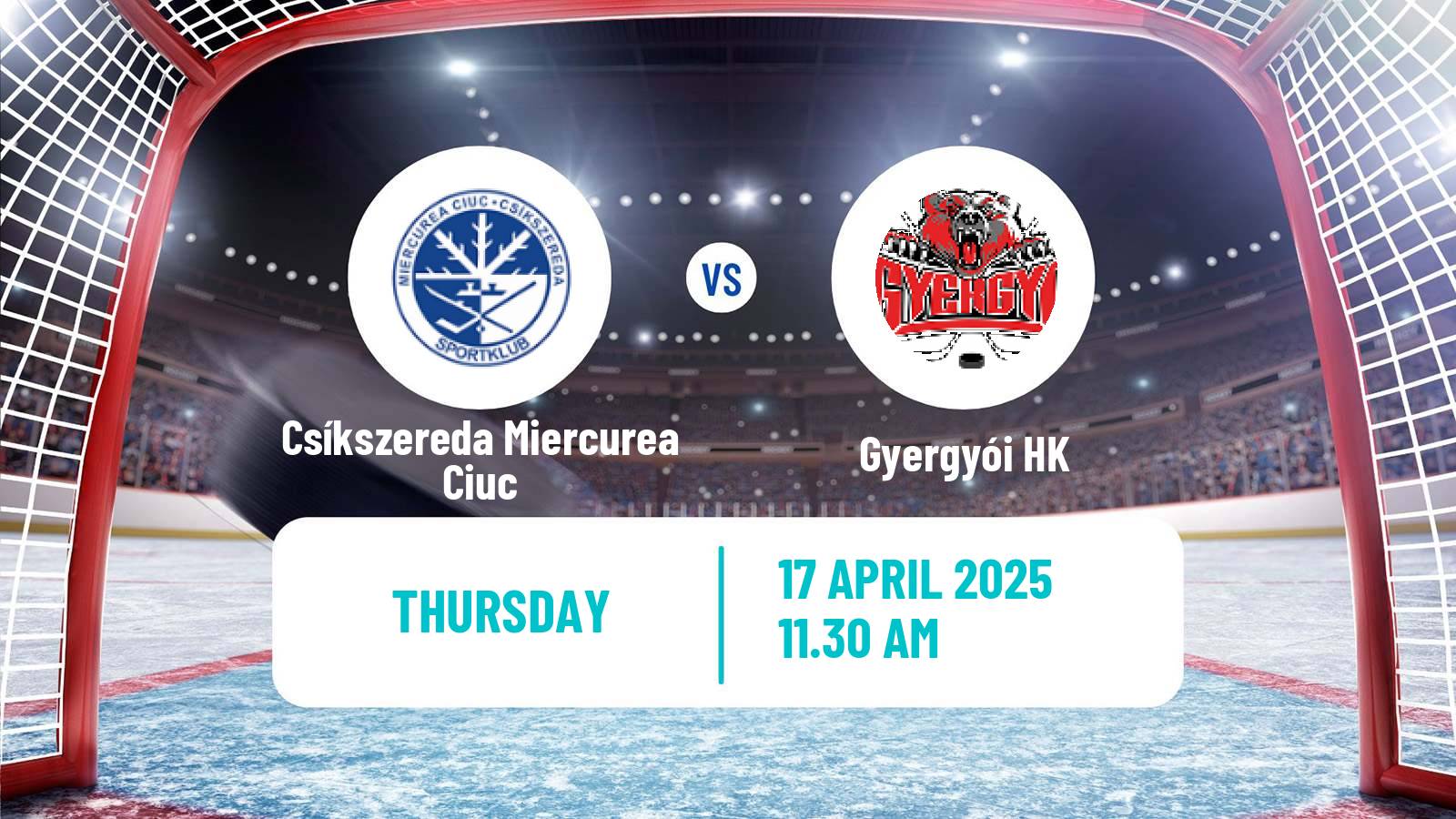 Hockey Hungarian Erste Liga Hockey Csíkszereda Miercurea Ciuc - Gyergyói