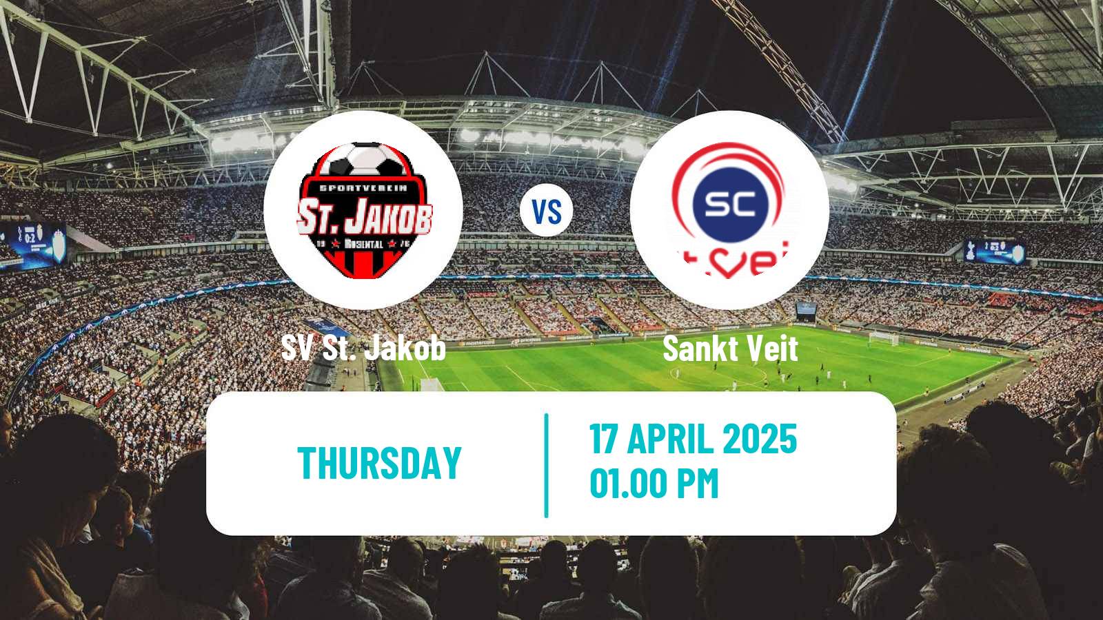Soccer Austrian Landesliga Karnten St. Jakob - Sankt Veit
