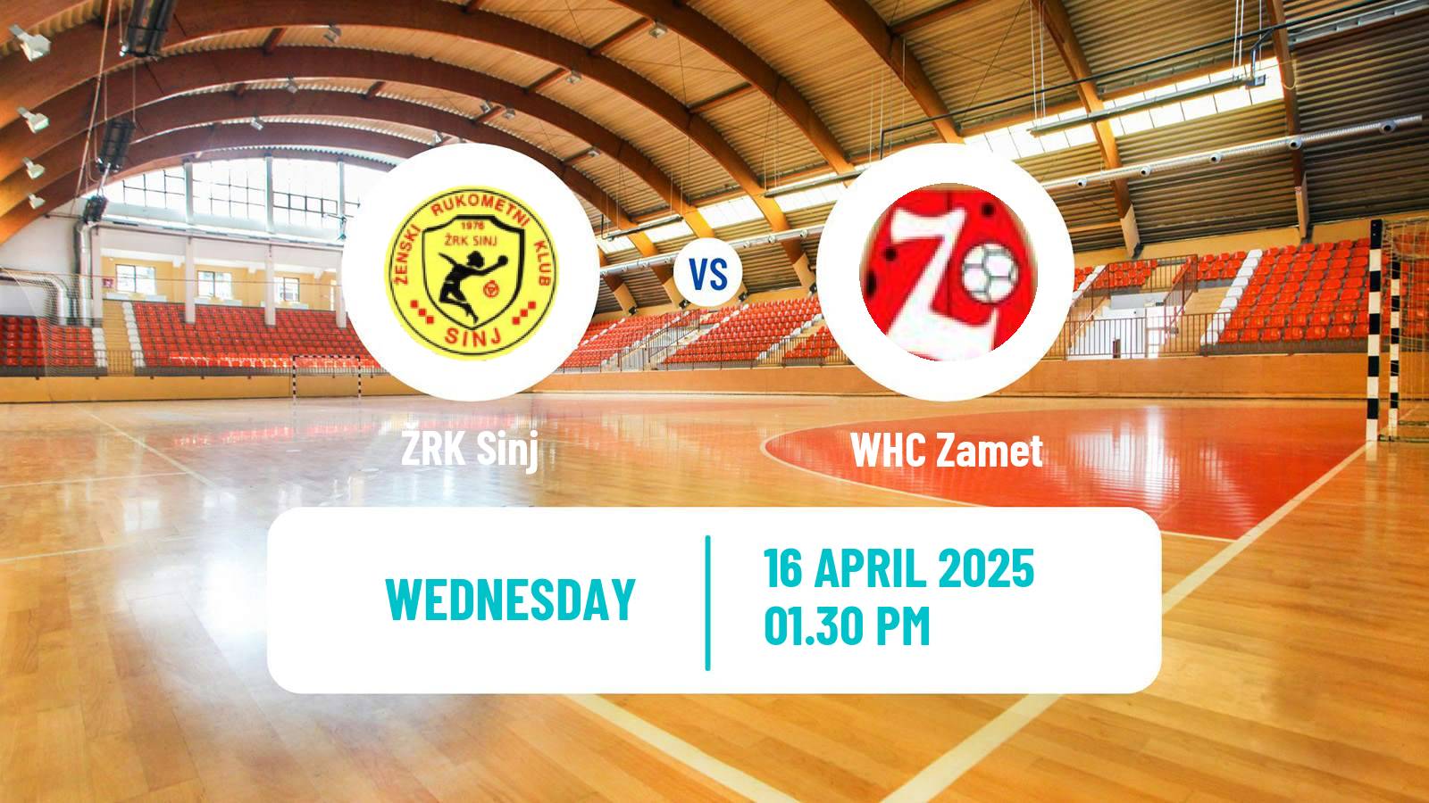 Handball Croatian 1 HRL Handball Women Sinj - Zamet