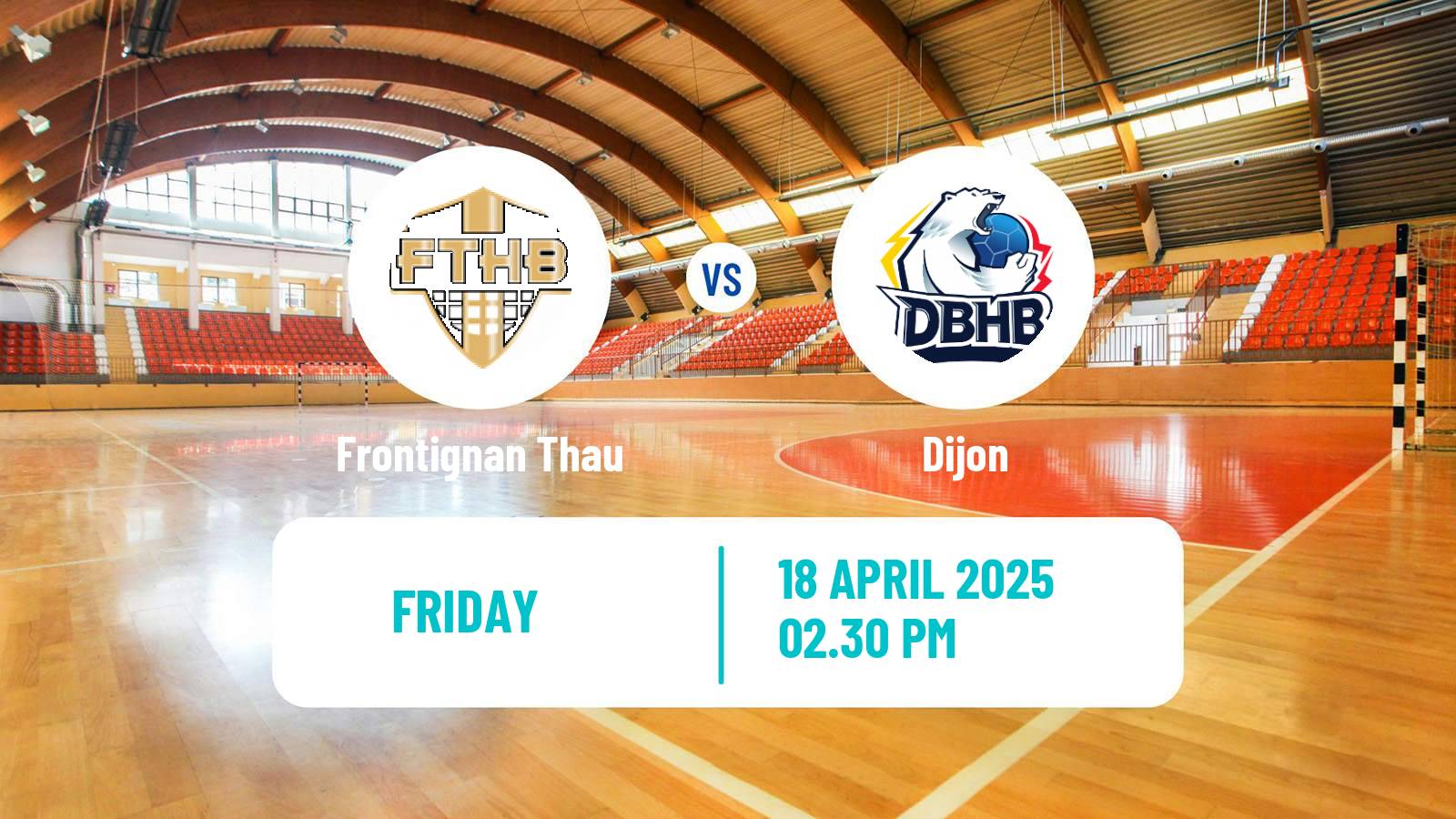Handball French Proligue Handball Frontignan Thau - Dijon